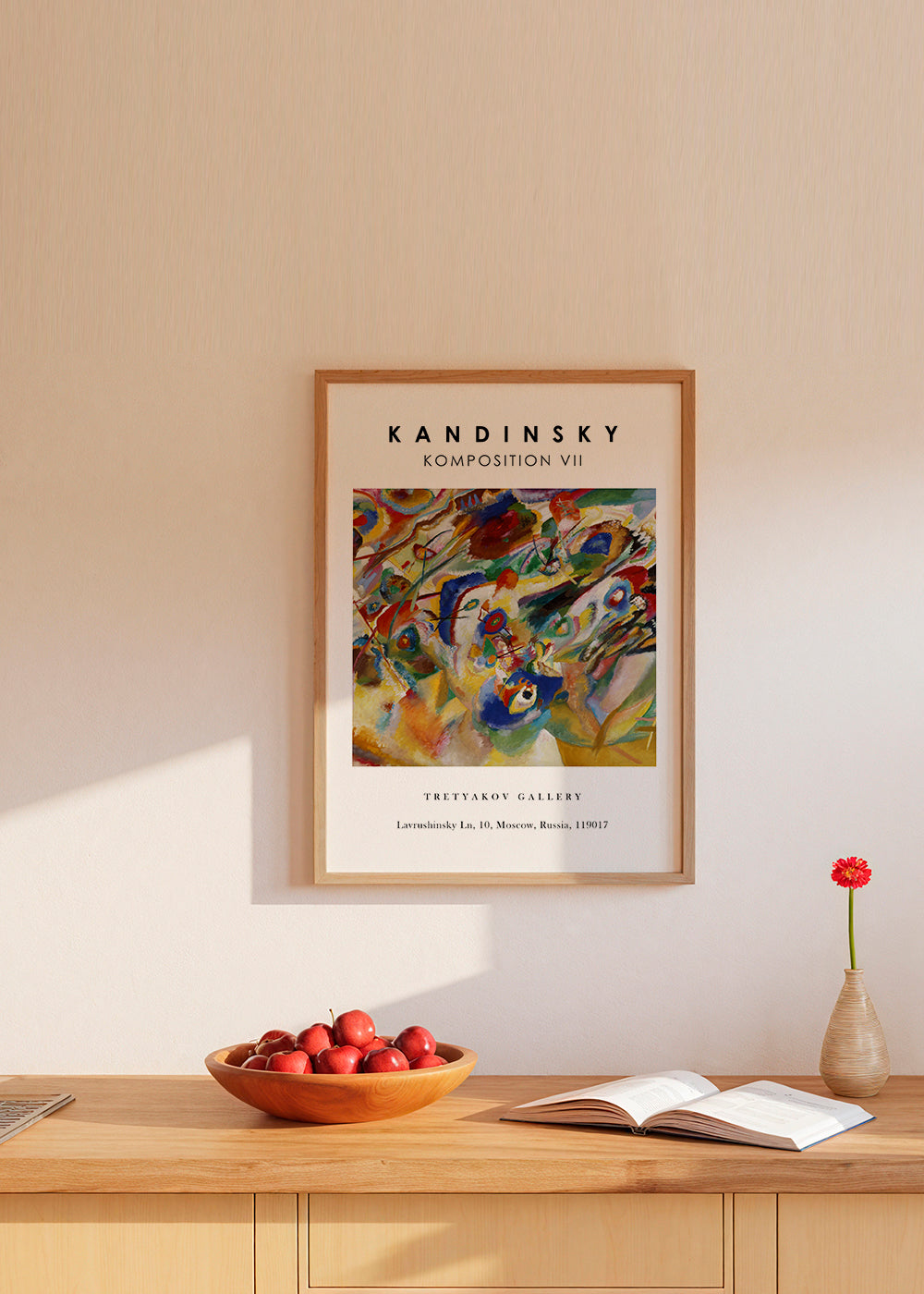 Lisslune | Composition VII Exhibition White - Vasili Kandinsky