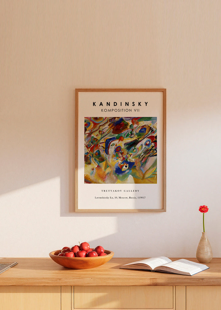 Lisslune | Composition VII Exhibition White - Vasili Kandinsky