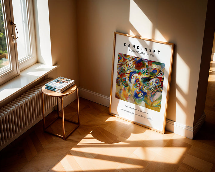 Lisslune | Composition VII Exhibition White - Vasili Kandinsky