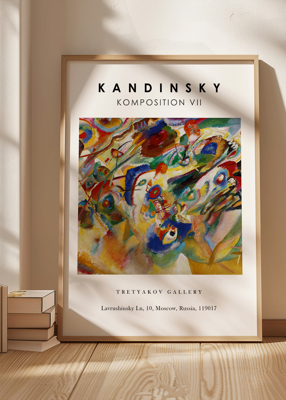Lisslune | Composition VII Exhibition White - Vasili Kandinsky