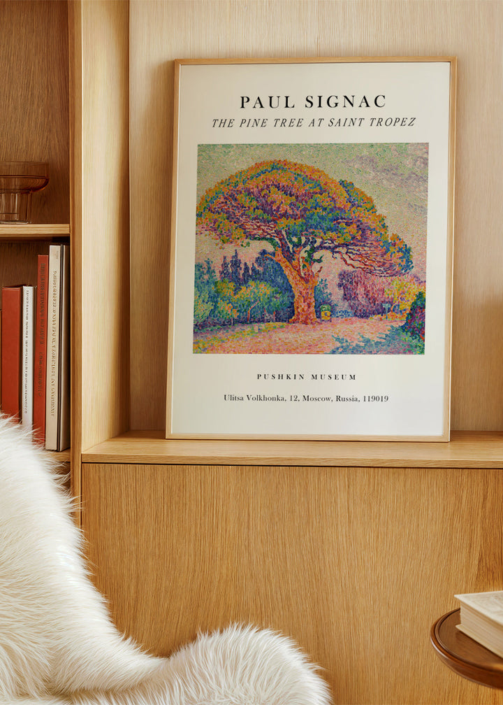 Lisslune | The Pine at Saint Tropez exhibition White - Paul Signac