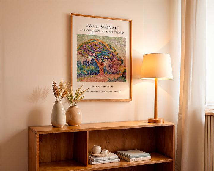 Lisslune | The Pine at Saint Tropez exhibition White - Paul Signac