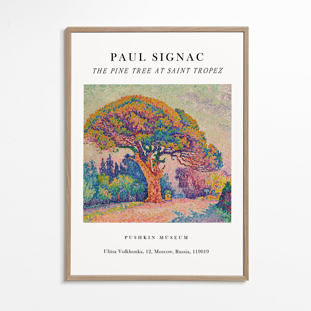 Lisslune | The Pine at Saint Tropez exhibition White - Paul Signac