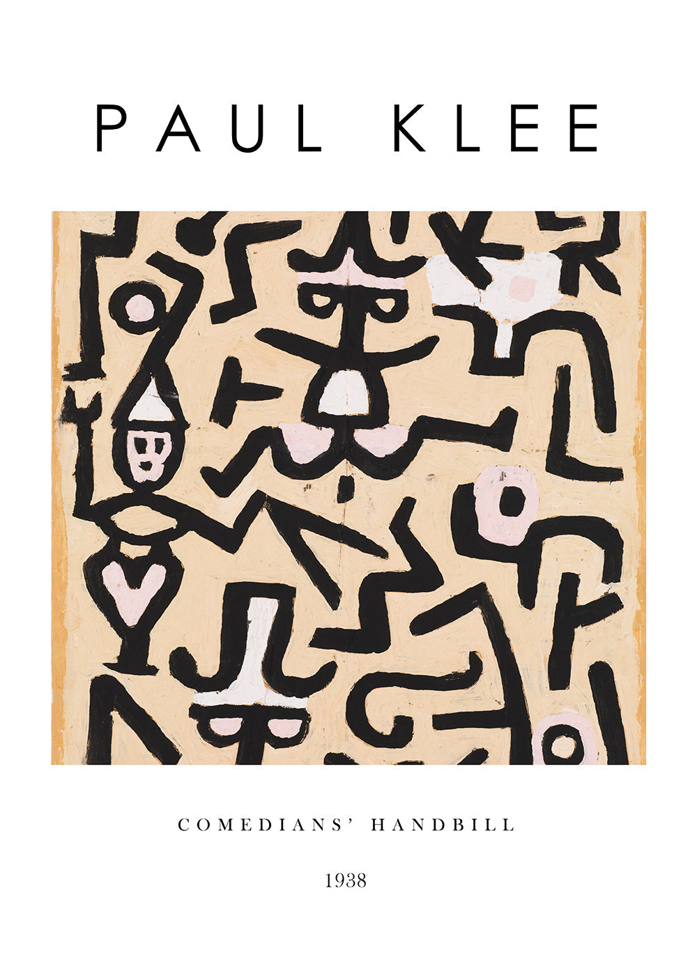 Lisslune | Comedian Handheld Exhibition White - Paul Klee