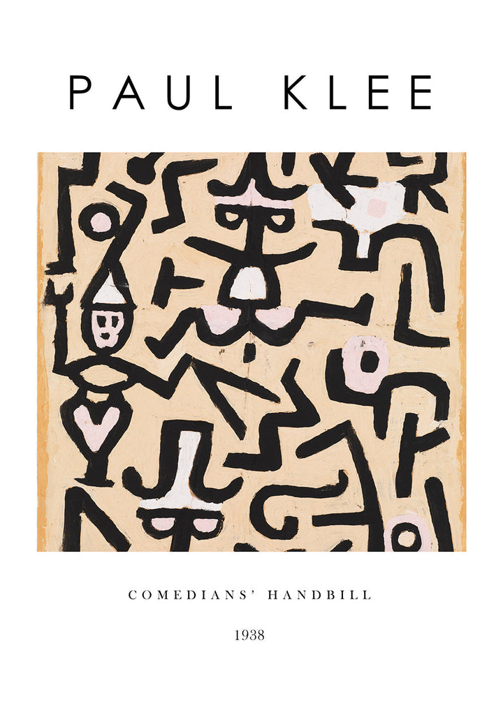 Lisslune | Comedian Handheld Exhibition White - Paul Klee