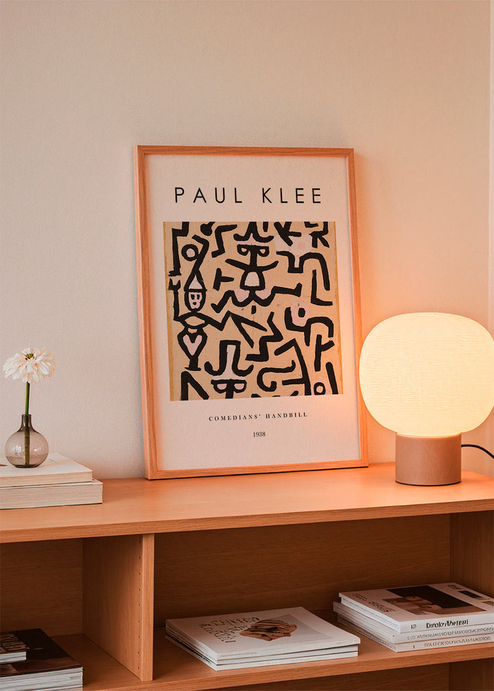 Lisslune | Comedian Handheld Exhibition White - Paul Klee