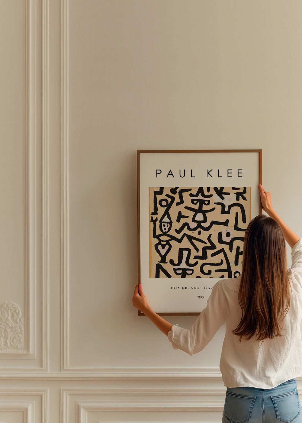 Lisslune | Comedian Handheld Exhibition White - Paul Klee