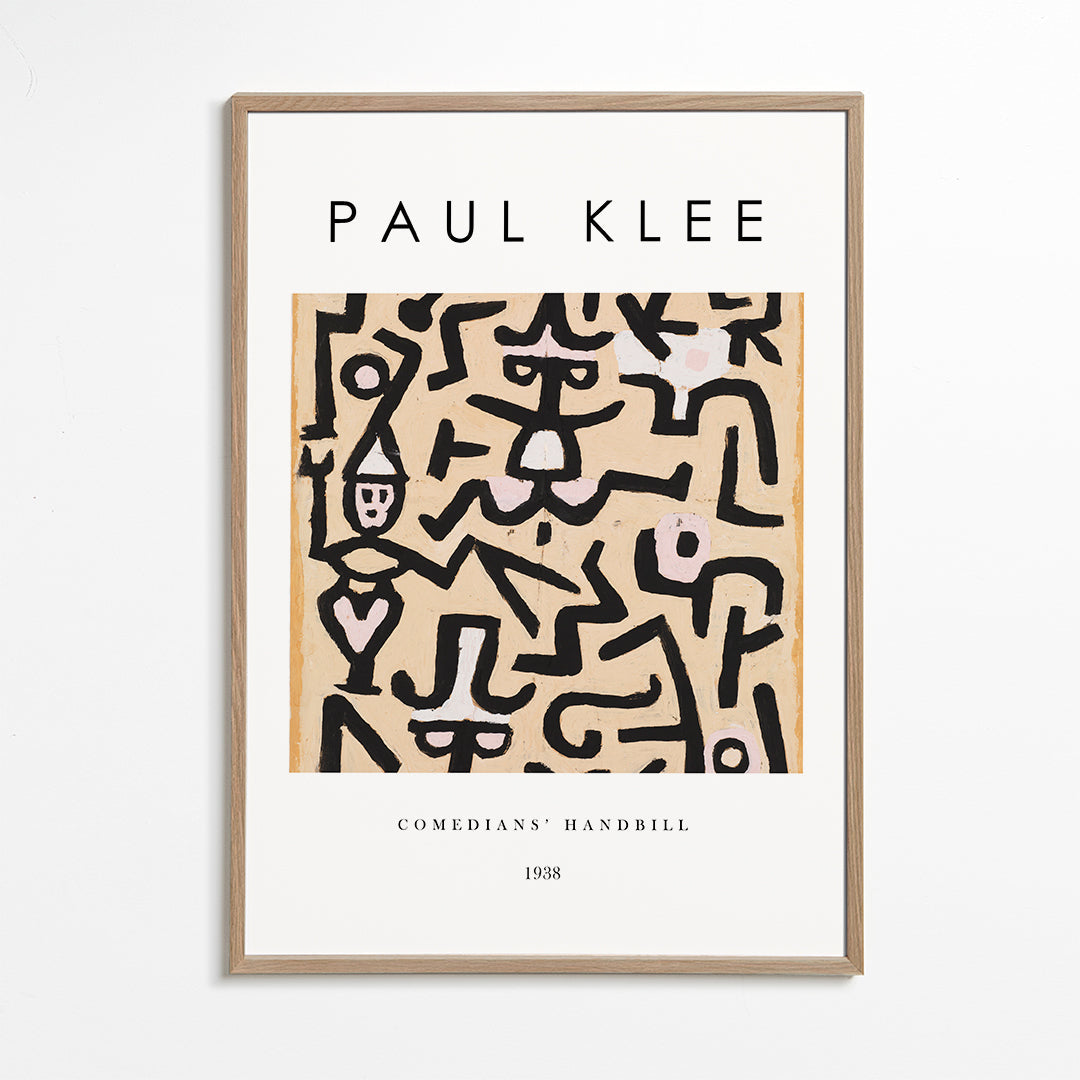 Lisslune | Comedian Handheld Exhibition White - Paul Klee