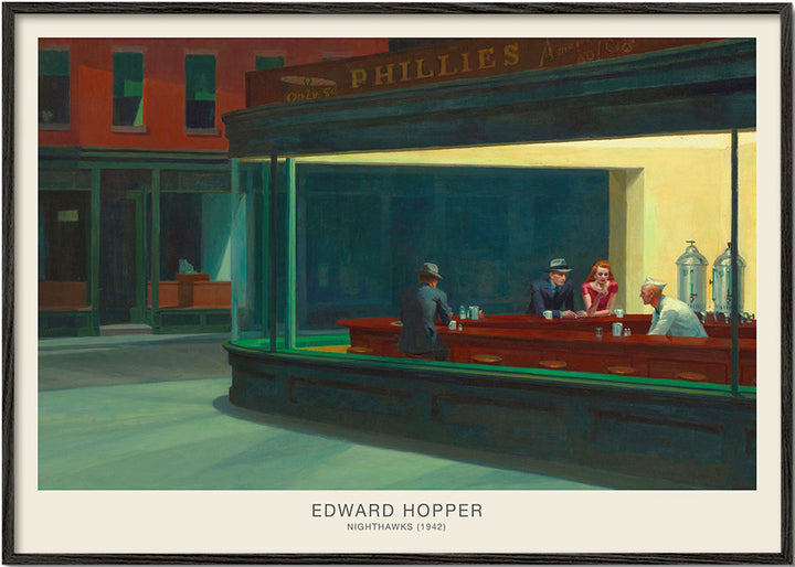 Lisslune | Nighthawks (Special Edition) - Edward Hopper