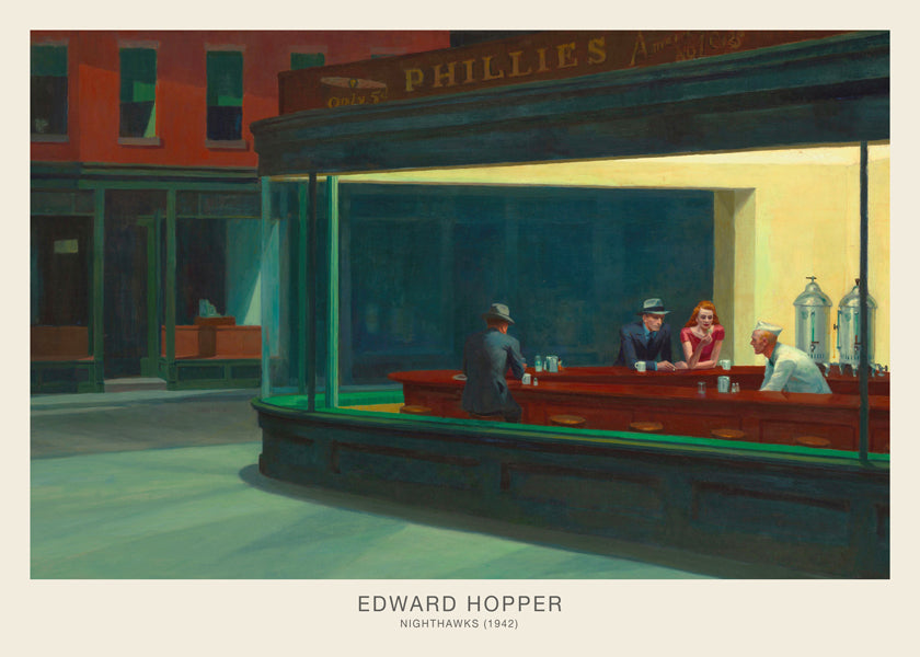 Lisslune | Nighthawks (Special Edition) - Edward Hopper
