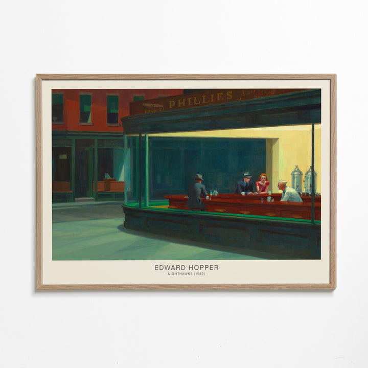Lisslune | Nighthawks (Special Edition) - Edward Hopper