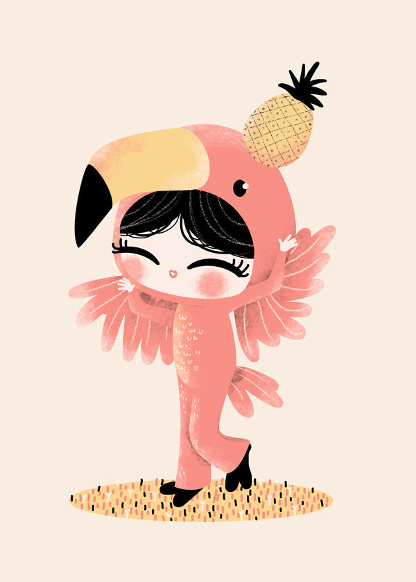 Lisslune | Sweeties - Flamingo