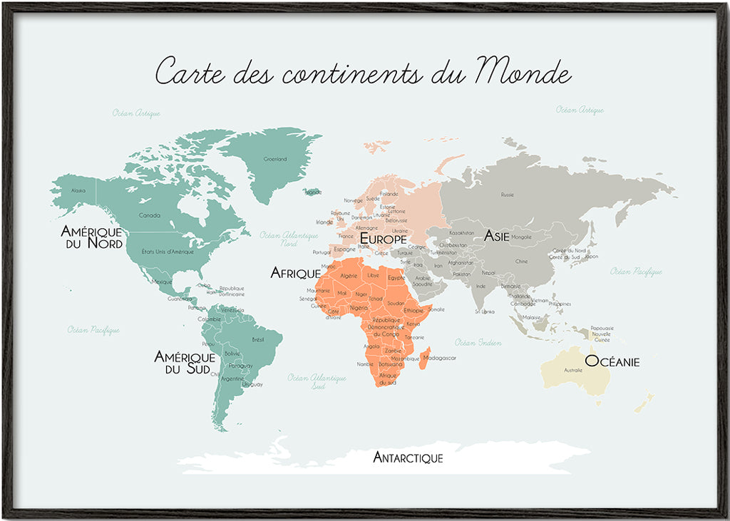 Lisslune | World Map (German)