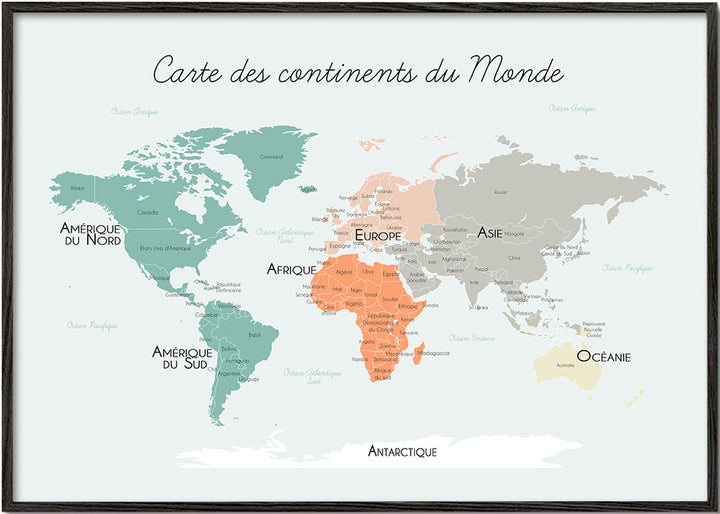 Lisslune | World Map (German)