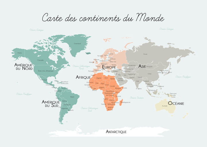 Lisslune | World Map (German)