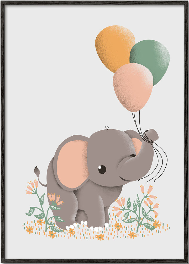 Lisslune | The Elephant and the Balloons