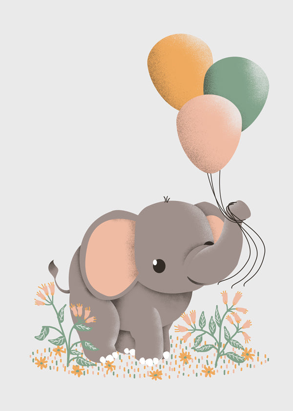 Lisslune | The Elephant and the Balloons