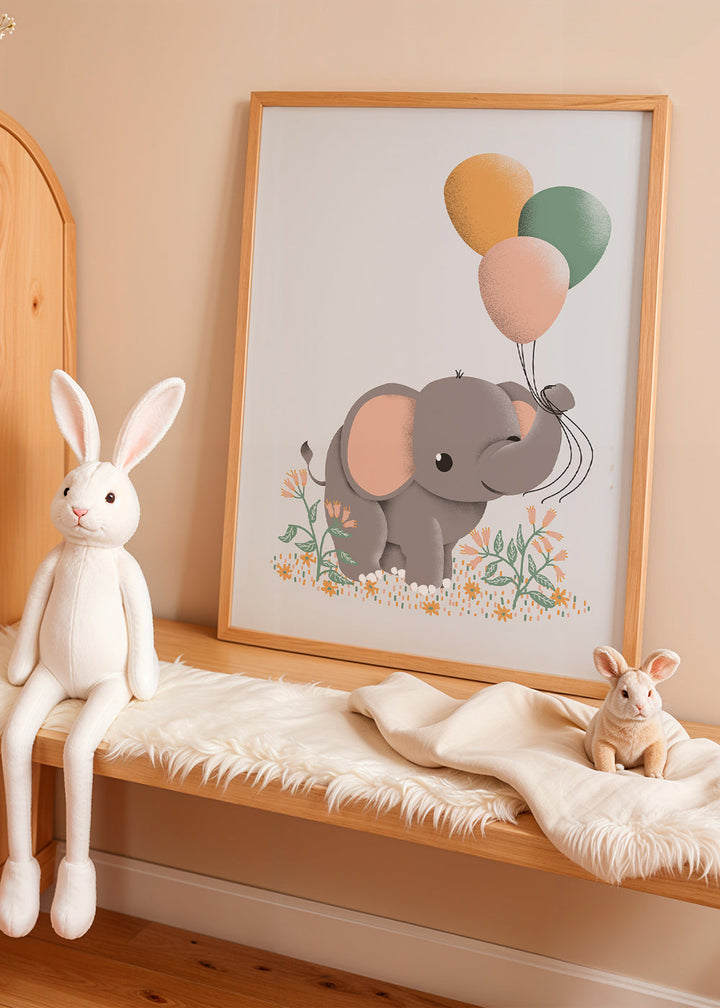 Lisslune | The Elephant and the Balloons