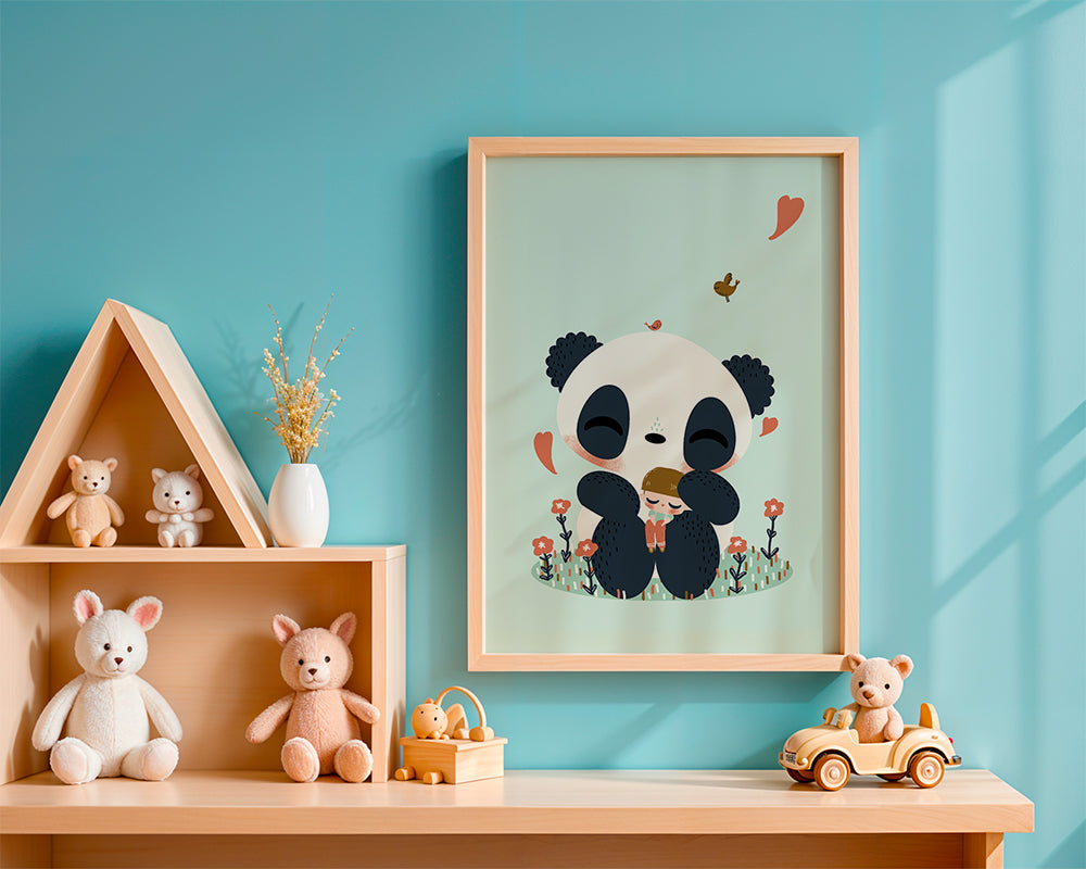 Lisslune | The Panda and the Little Man