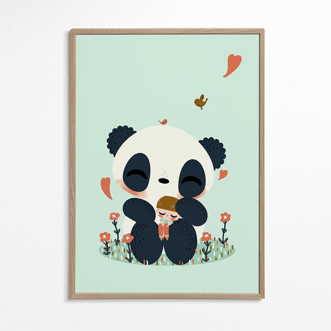 Lisslune | The Panda and the Little Man