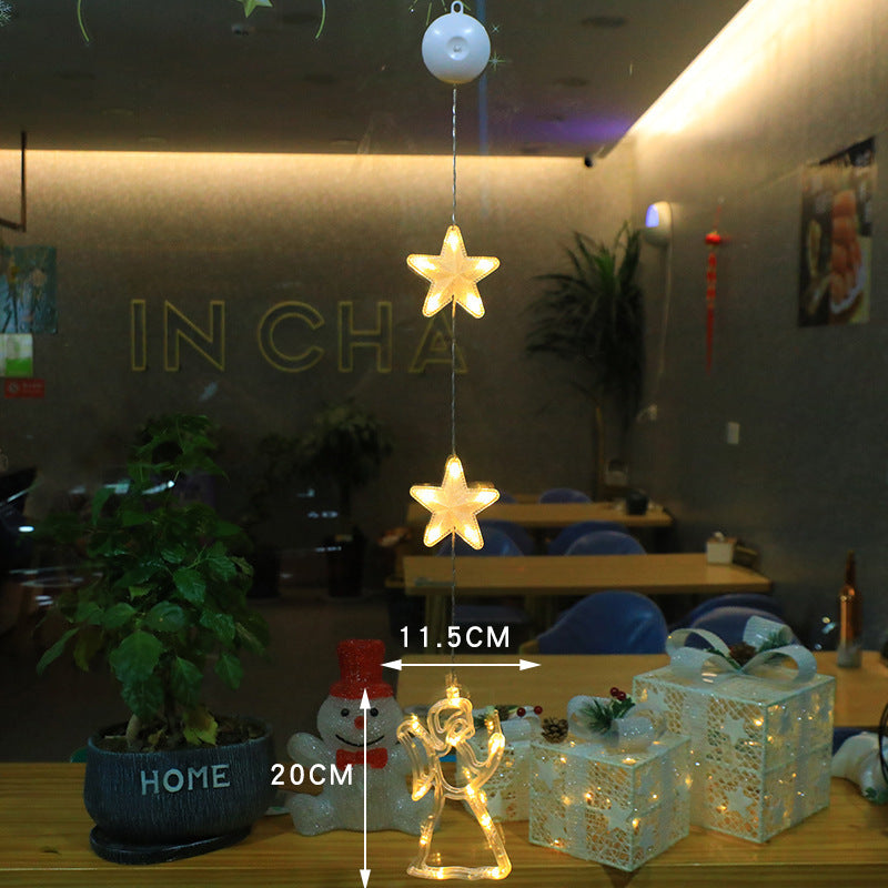 Lisslune | Christmas Window Lighting with Suction Cup