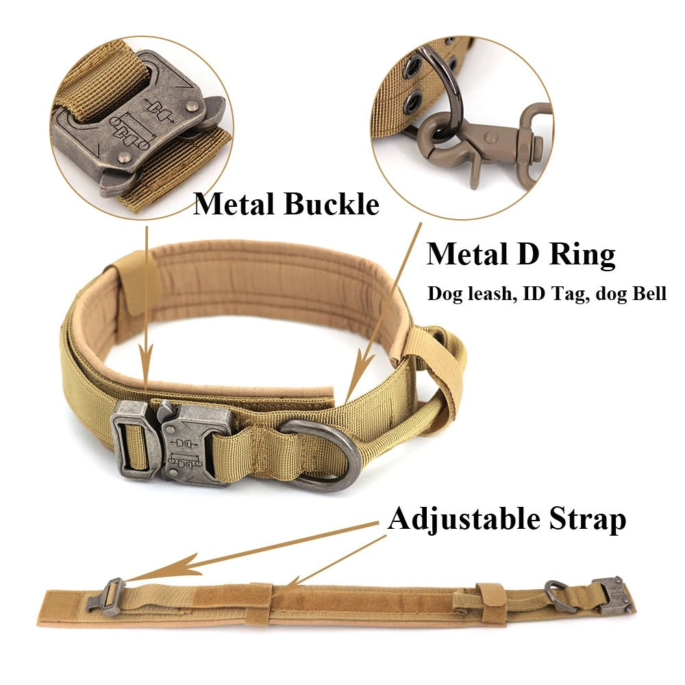 Lisslune | KrachtGrip Dog Harness – Adjustable Tactical Harness for Training & Walks
