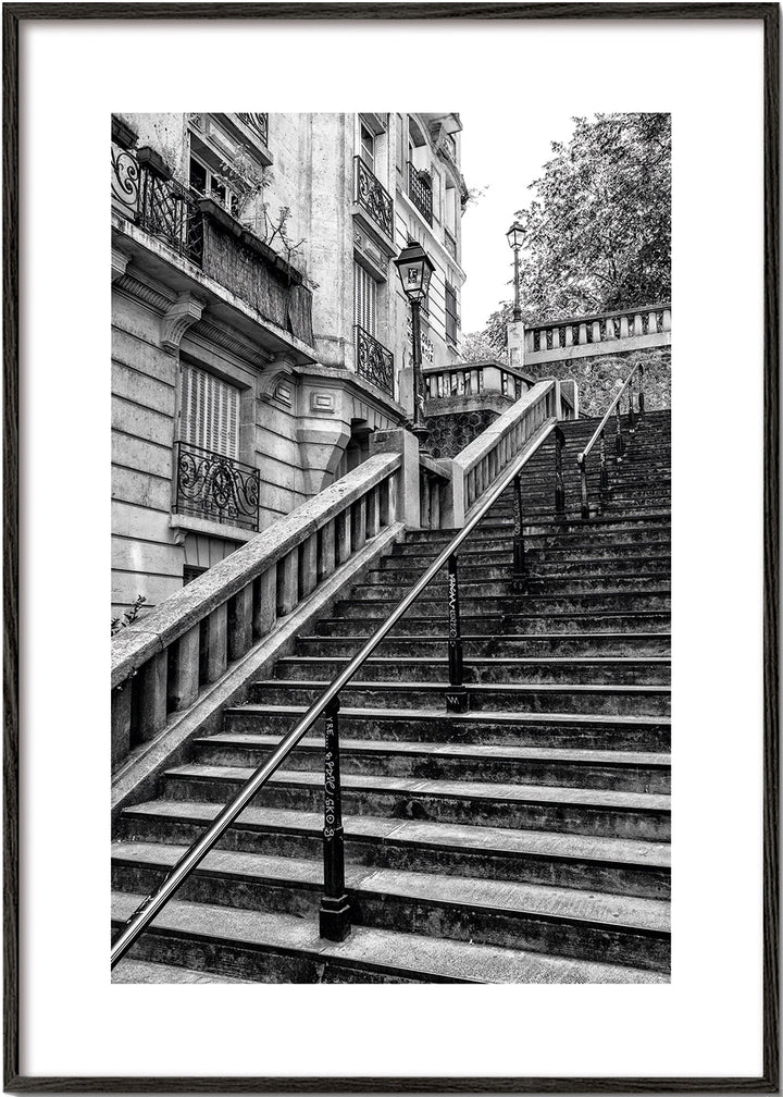Lisslune | Black Montmartre - Parisian Staircase Cover