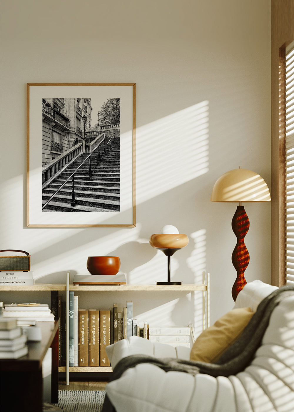 Lisslune | Black Montmartre - Parisian Staircase Cover