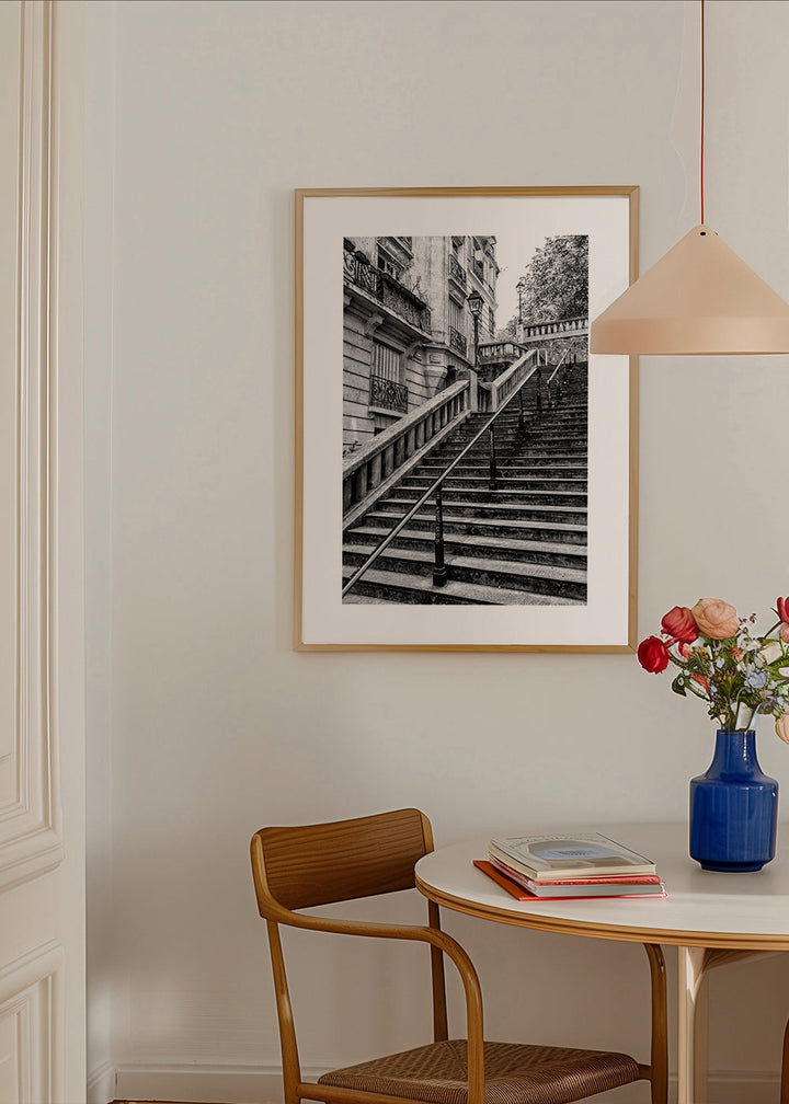 Lisslune | Black Montmartre - Parisian Staircase Cover