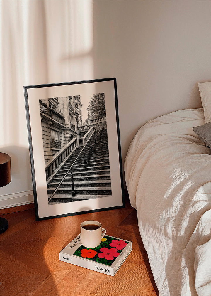 Lisslune | Black Montmartre - Parisian Staircase Cover