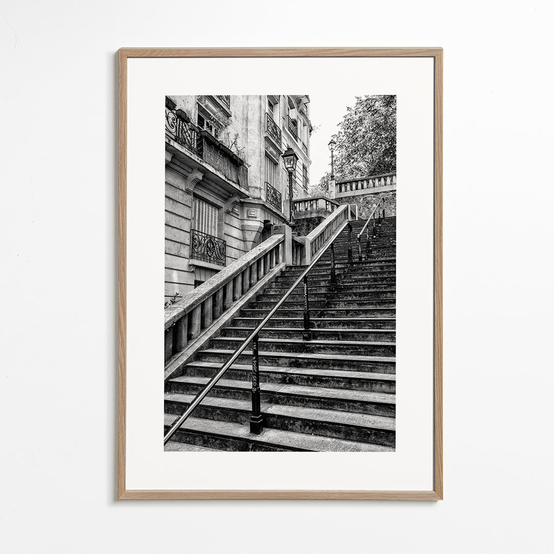 Lisslune | Black Montmartre - Parisian Staircase Cover