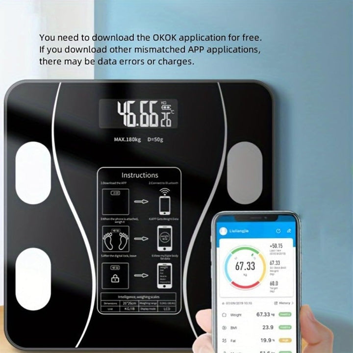 Lisslune | Functional LED Digital Body Fat Scale