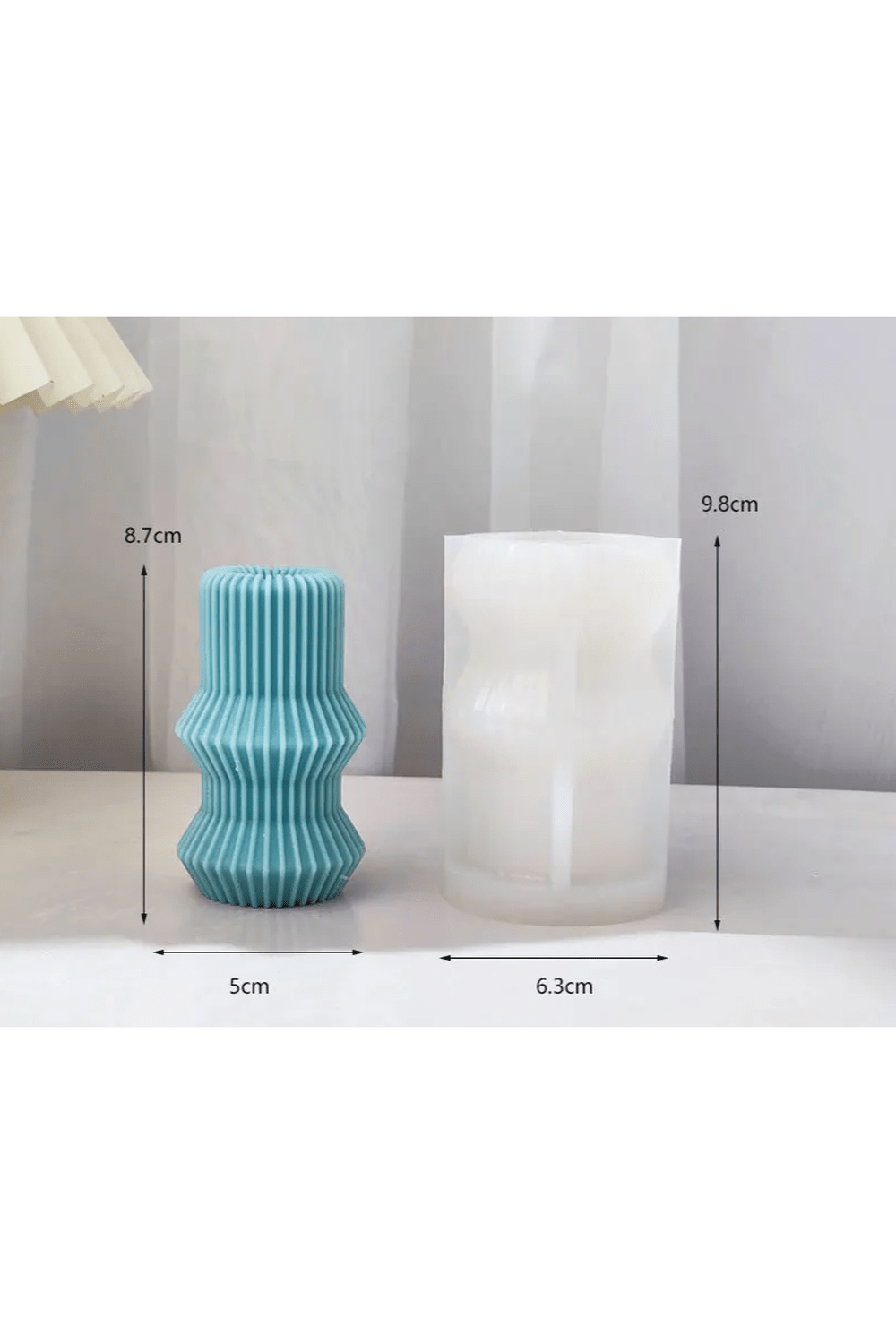 Lisslune | Roman column candle shape DIY