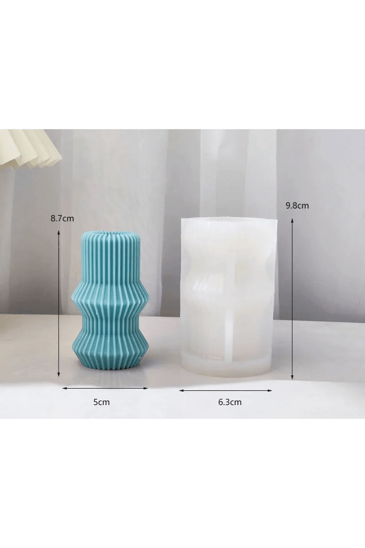 Lisslune | Roman column candle shape DIY
