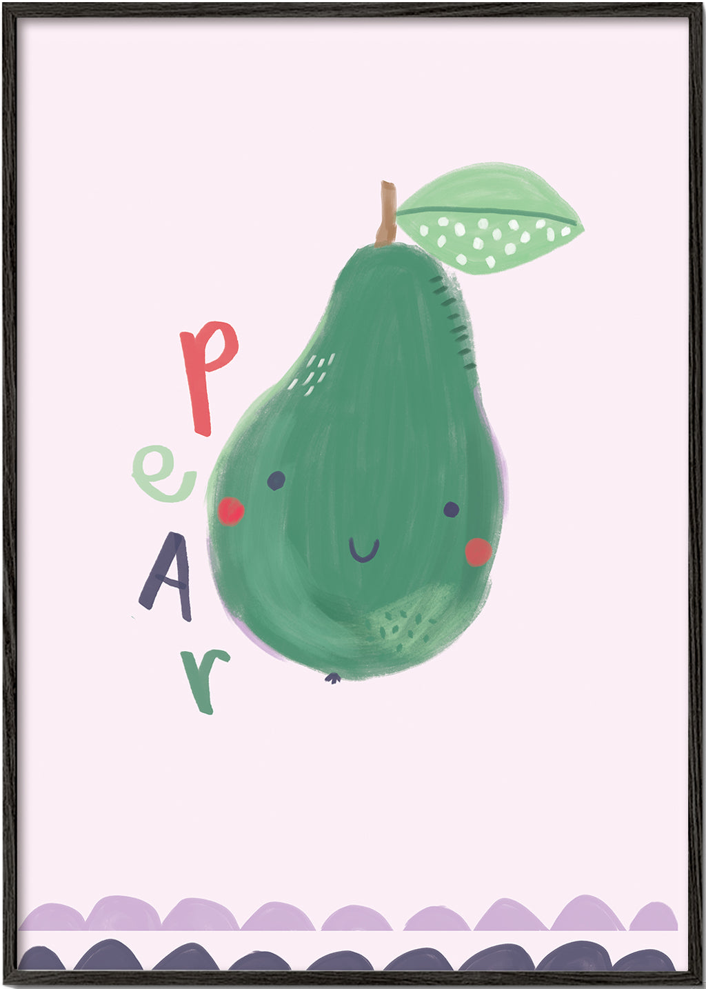 Lisslune | Beautiful Pear Child Art Print
