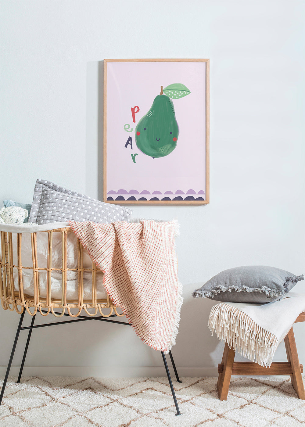 Lisslune | Beautiful Pear Child Art Print