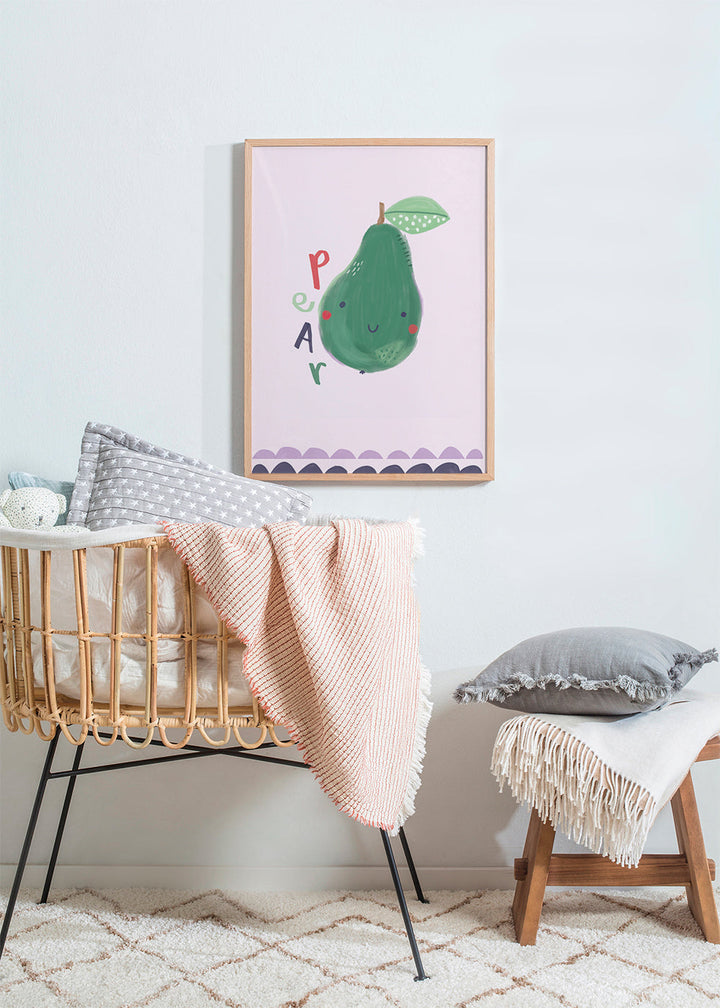 Lisslune | Beautiful Pear Child Art Print