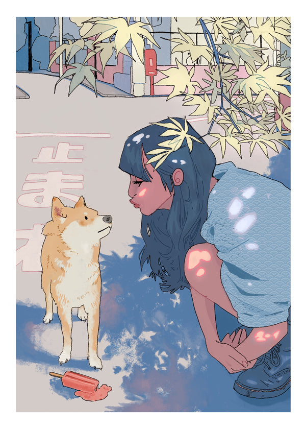 Lisslune | Girl & Shiba