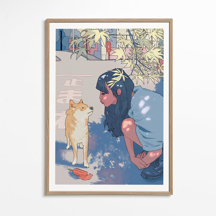 Lisslune | Girl & Shiba