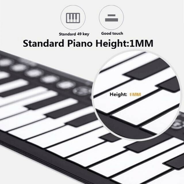 Lisslune |  Hand Roll Portable Piano