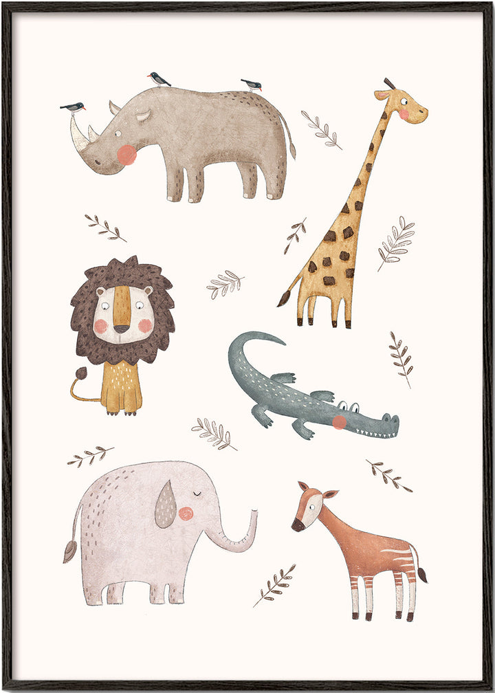 Lisslune | Safari animals