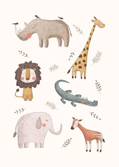 Lisslune | Safari animals