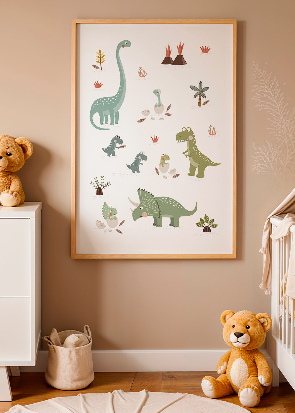 Lisslune | Dino Births in Green