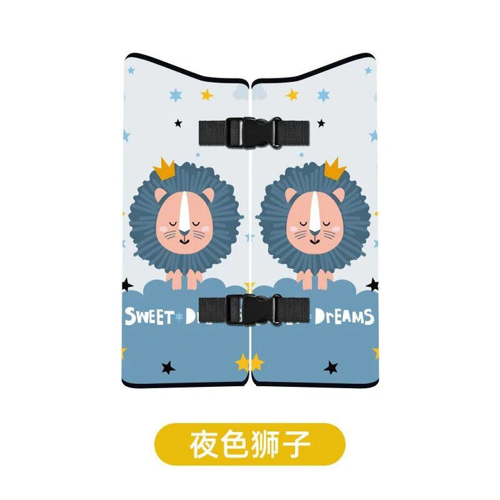 Lisslune | Children's cartoon seat belt shoulder protector - Safety seat anti-slip accessory