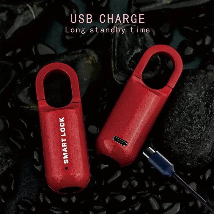 Lisslune | FingerScan Lock – Smart Fingerprint Padlock without Keys or Codes
