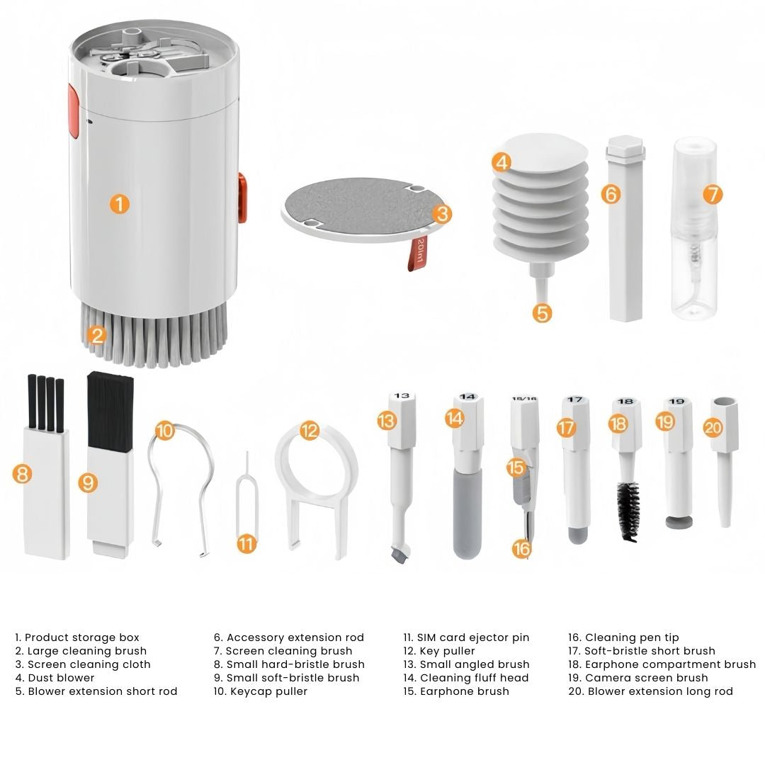 Lisslune | Super Electronic Cleaner Kit 20-IN-1