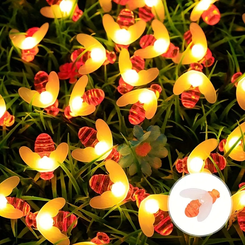 Lisslune | Solar flower light chain for the garden