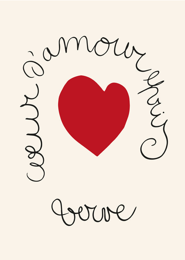 Lisslune | Henri Matisse "Heart of the Enamored Love - Verve" Love print