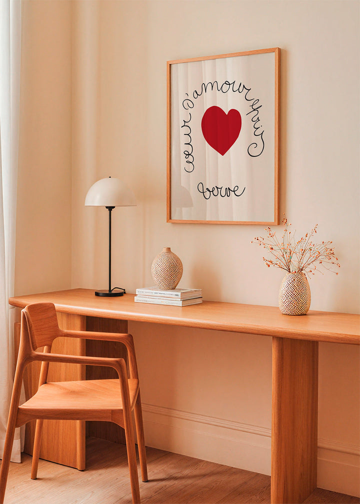 Lisslune | Henri Matisse "Heart of the Enamored Love - Verve" Love print