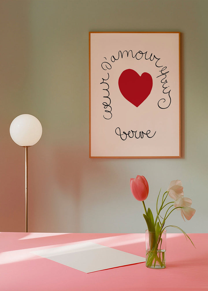 Lisslune | Henri Matisse "Heart of the Enamored Love - Verve" Love print